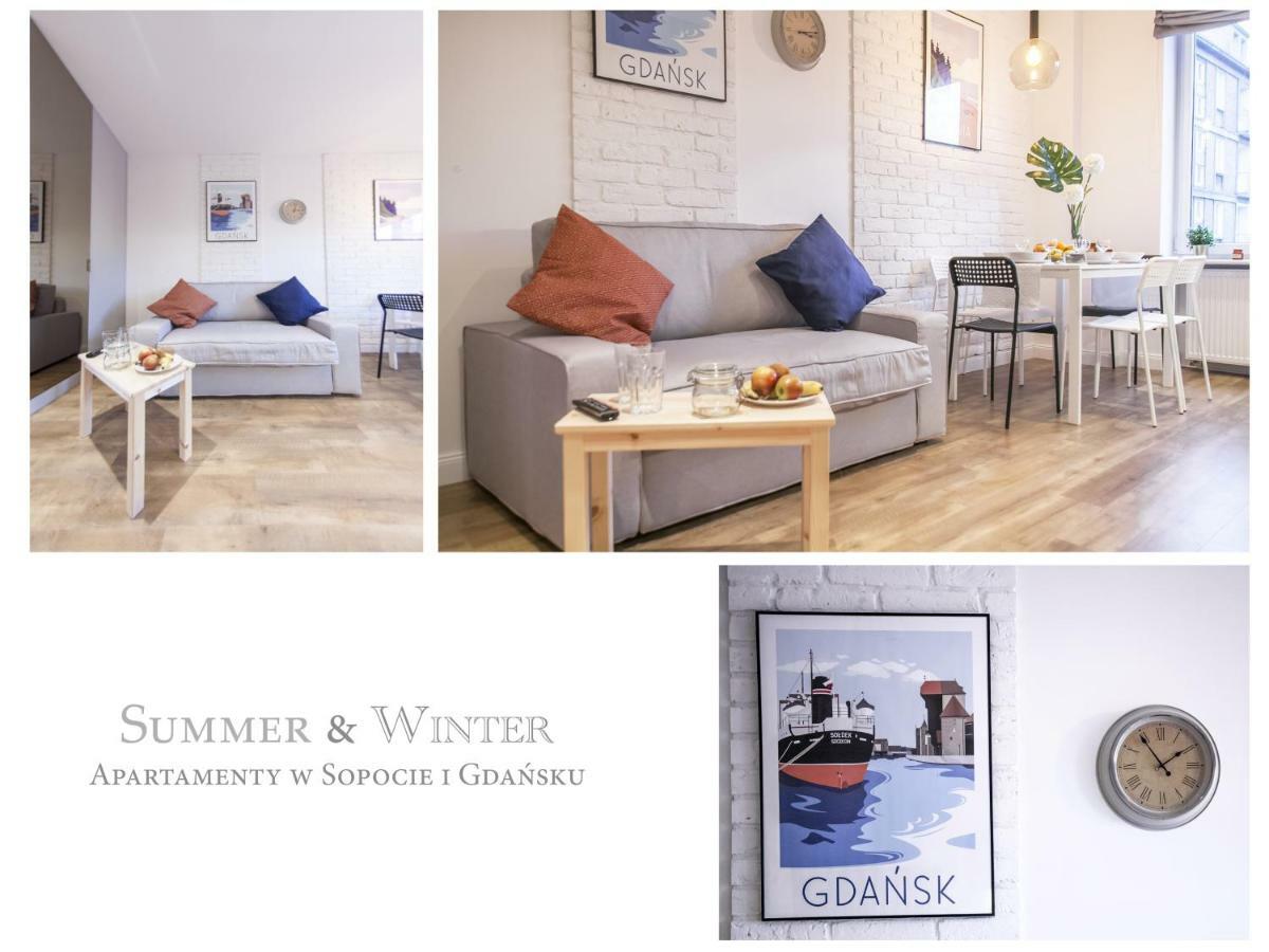 Family Luxury Comfort Old Town Apartament, 1-8, 2 Sypialnie I Salon, Parking W Cenie Γκντανσκ Εξωτερικό φωτογραφία